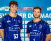 Sren Steinhaus (U21-Weltmeister) und Joshua Reuland (Vizekapitn) - TSV Bayer Dormagen