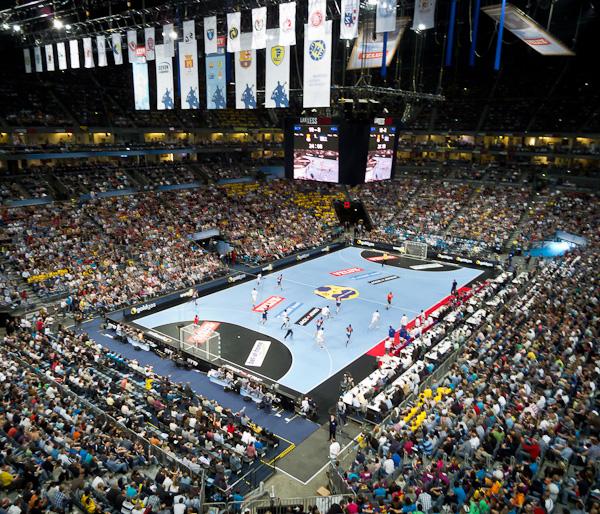Die Lanxess-Arena in Köln wird meistbesuchte Spielstätte in der CL-Saison 2014/15 werden