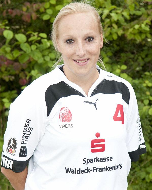 Sabine Heusdens spielte 2012 noch im Trikot von Bad Wildungen