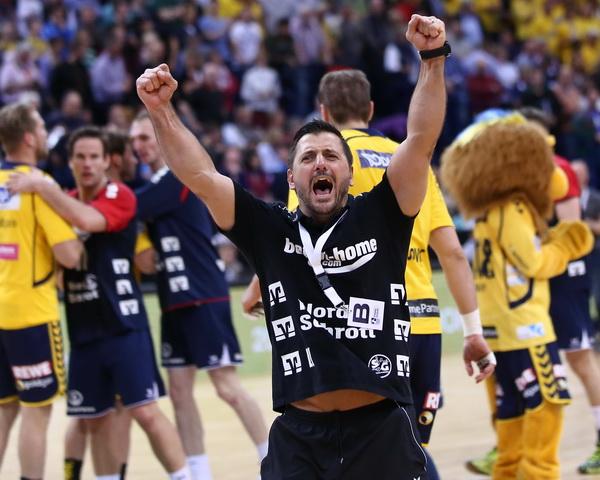 Ljubomir Vranjes und die SG bejubelten den vierten Finaleinzug in Serie