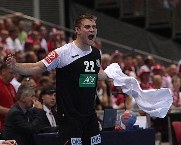Michael Kraus im WM-Qualifikations-Playoff-Spiel Polen - Deutschland, Gdansk, Danzig, Ergo Arena, 07.06.2014