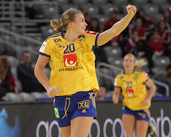 Isabelle Gulldén führte Schweden zu Bronze