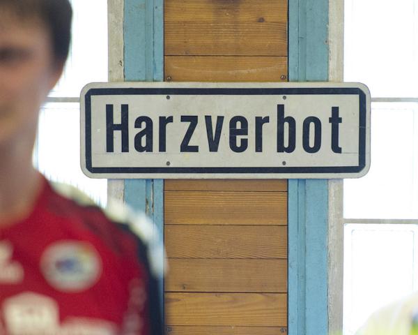 Mit einem Song bezog die zweite Mannschaft des TV Plochingen Stellung gegen das Harzverbot