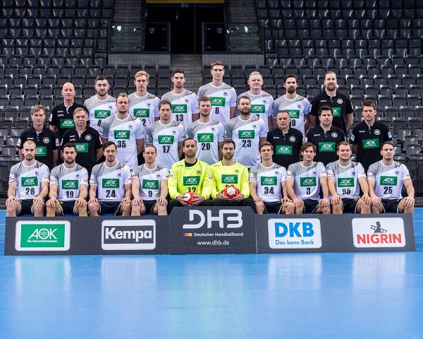 Das DHB-Team für die Europameisterschaft 2018 