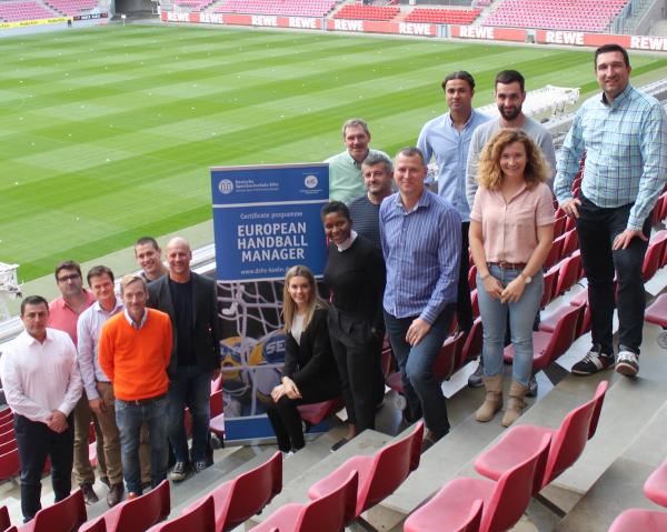 Die Teilnehmer am diesjährigen European Handball Manager