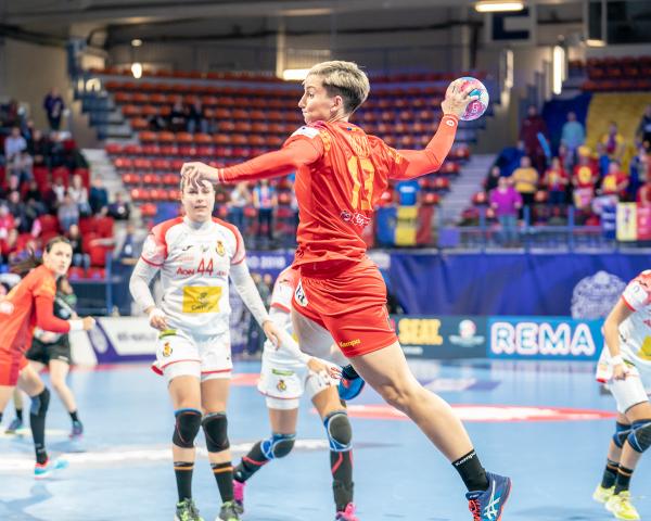 EHF Euro 2018, Europameisterschaft Frauen, Spanien - Rumänien: Cristina Laslo /ROU