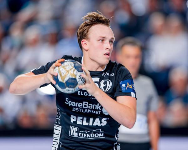 Tobias Schjölberg Gröndahl, Grondahl, EHF Champions League, Elverum Handball 