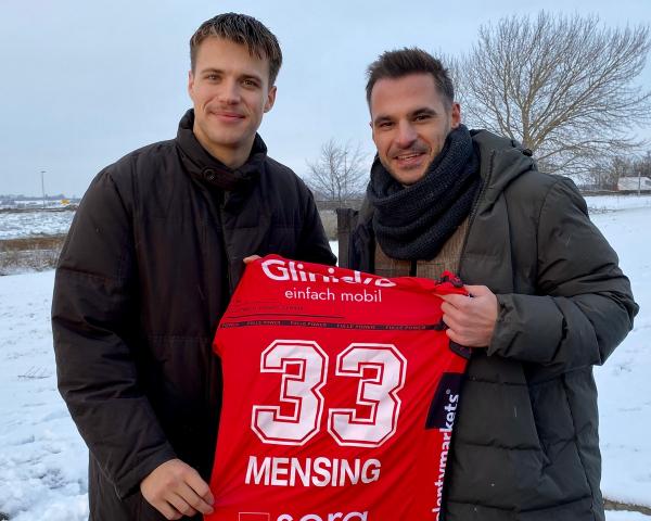 Aaron Mensing und Michael Allendorf, MT-Vorstand Bundesliga - MT Melsungen